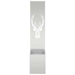 Schermo per privacy in giardino Argento 32 x 140 cm 876418