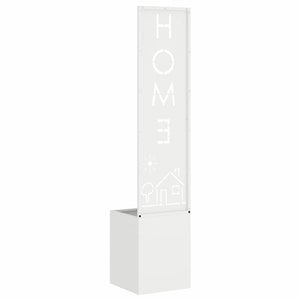 Schermo per privacy in giardino Traforo Bianco 32 x 140 cm 876421