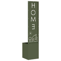 Schermo per privacy in giardino Oliver verde 32 x 140 cm 876423