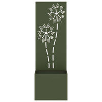 Schermo per privacy in giardino Oliver verde 50 x 140 cm 876437