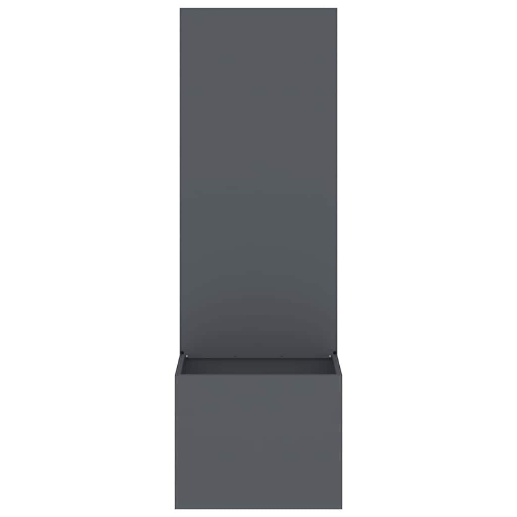 Schermo per privacy in giardino Traforo Antracite 50 x 140 cm 876443