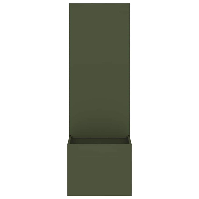 Schermo per privacy in giardino Oliver verde 50 x 140 cm 876444