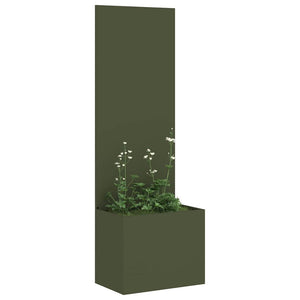 Schermo per privacy in giardino Oliver verde 50 x 140 cm 876444