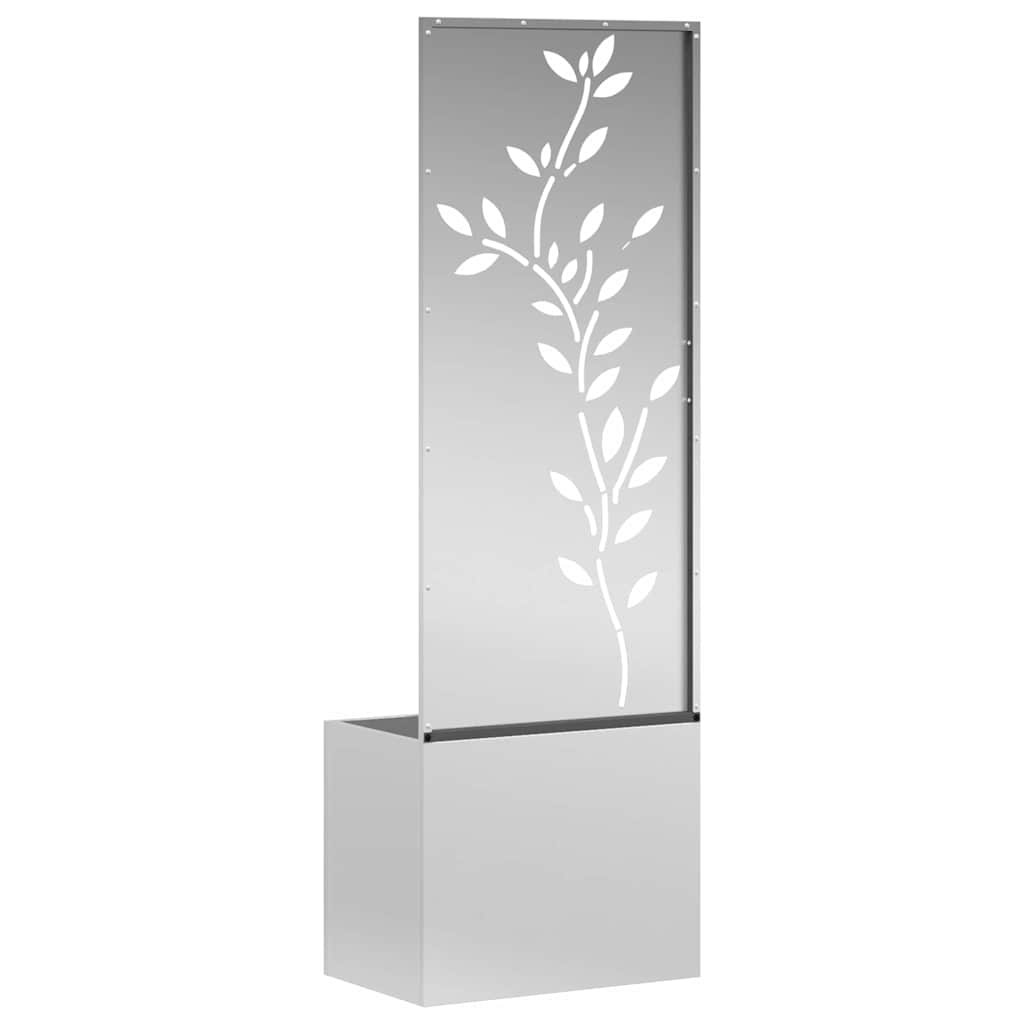 Schermo per privacy in giardino Argento 50 x 32 x 150 cm 876481