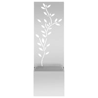 Schermo per privacy in giardino Floreale Argento 50 x 140 cm 876481