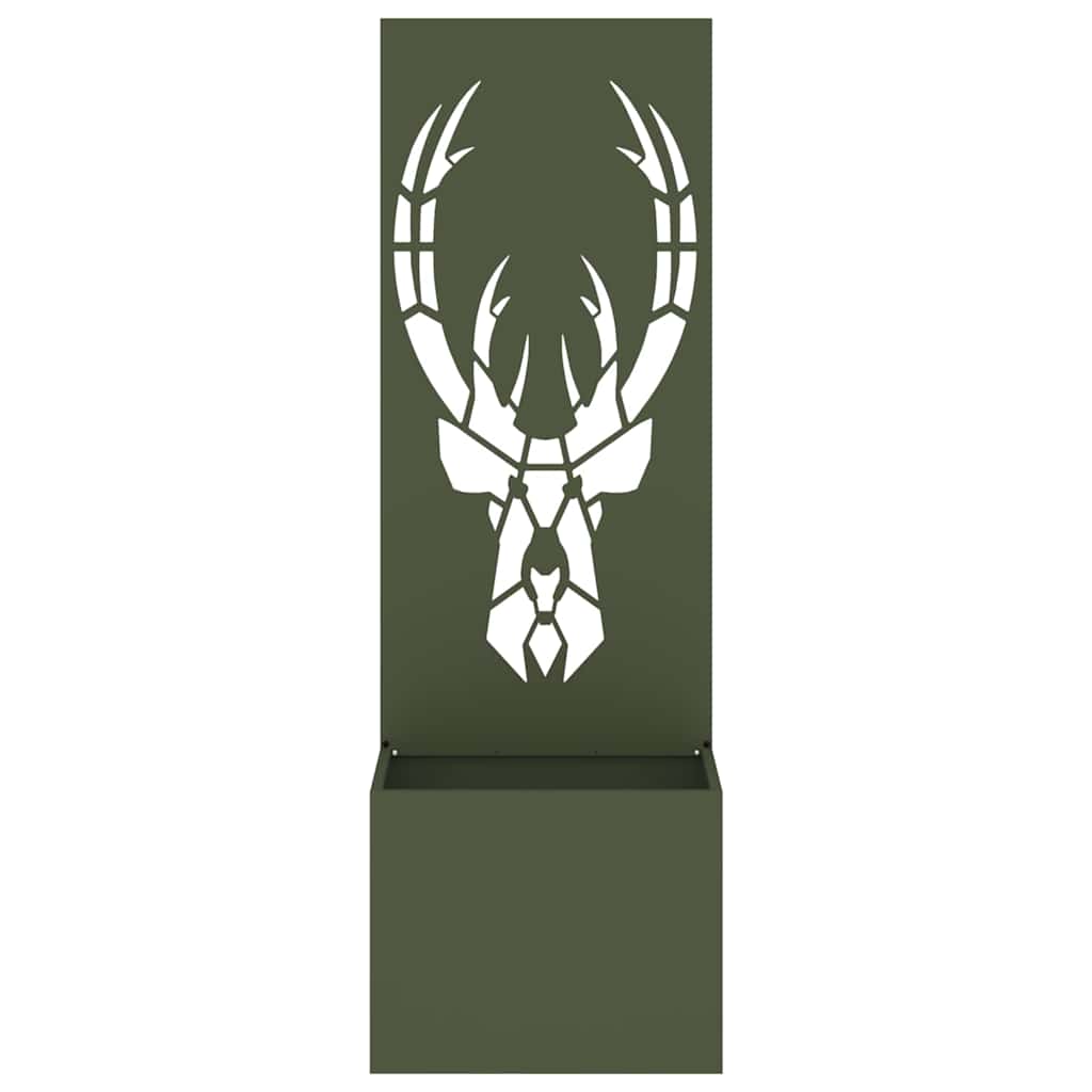 Schermo per privacy in giardino Oliver verde 50 x 140 cm 876486