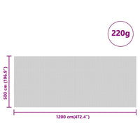 Copertura per silo Verde 12 x 5 m HDPE 42011536