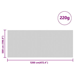 Copertura per silo Verde 12 x 5 m HDPE 42011536