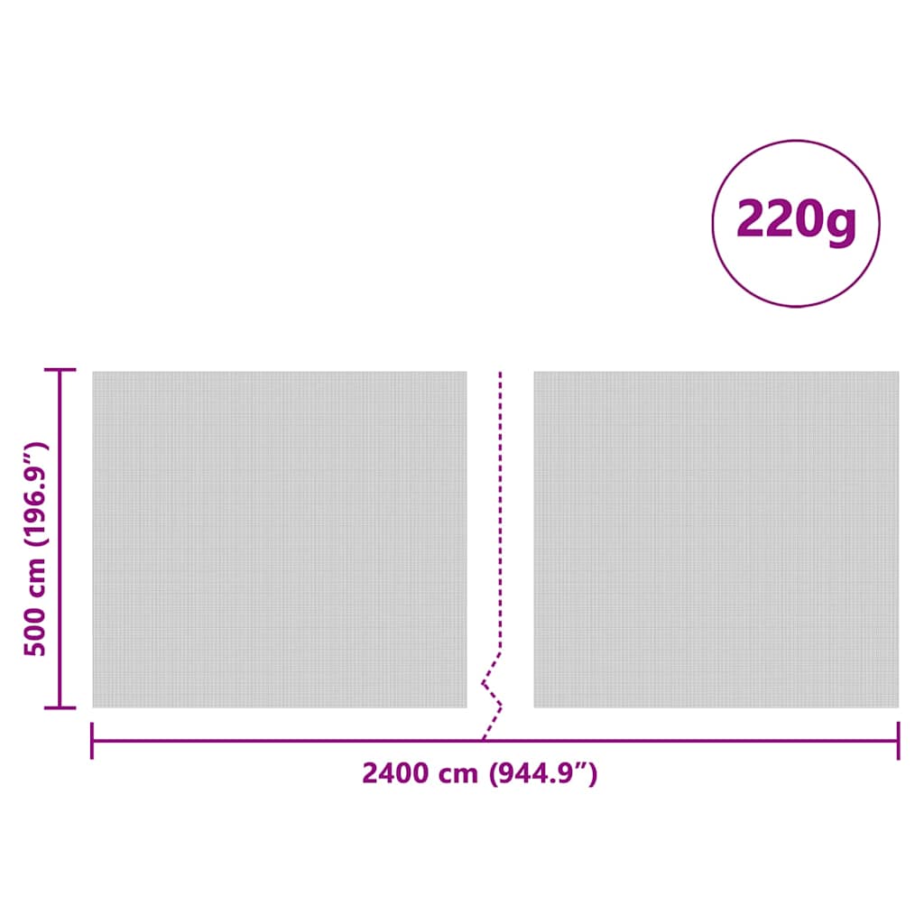 Copertura per silo Verde 24 x 5 m HDPE 42011537
