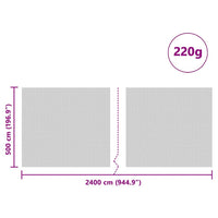 Copertura per silo Verde 24 x 5 m HDPE 42011537