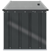 Scatola di Stoccaggio per Giardino Nero 101 x 56,5 x 50 cm 42011277