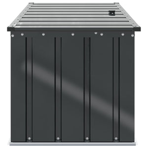 Scatola di Stoccaggio per Giardino Nero 101 x 56,5 x 50 cm 42011277