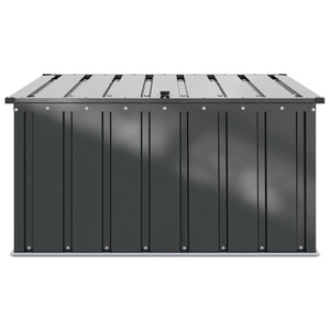 Scatola di Stoccaggio per Giardino Nero 101 x 82 x 50 cm 42011278