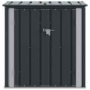 Scatola di Stoccaggio per Giardino Nero 101,5 x 57 x 100,5 cm 42011279