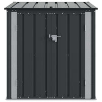 Scatola di Stoccaggio per Giardino Nero 101,5 x 107 x 100 cm 42011281