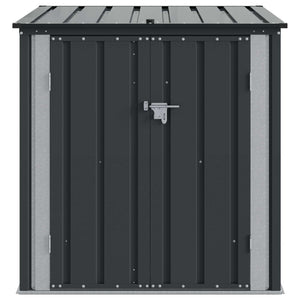 Scatola di Stoccaggio per Giardino Nero 101,5 x 107 x 100 cm 42011281