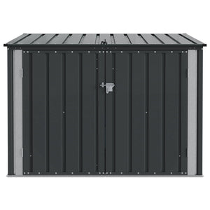 Scatola di Stoccaggio per Giardino Nero 151,5 x 107 x 100 cm 42011282