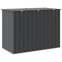 Scatola di Stoccaggio per Giardino Nero 151,5 x 82 x 110,5 cm 42011283