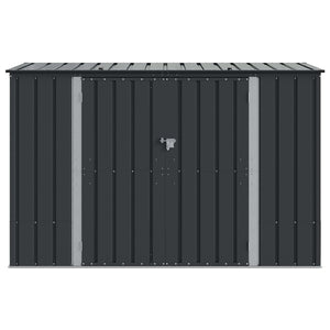 Scatola di Stoccaggio per Giardino Nero 214 x 82 x 132 cm 42011285