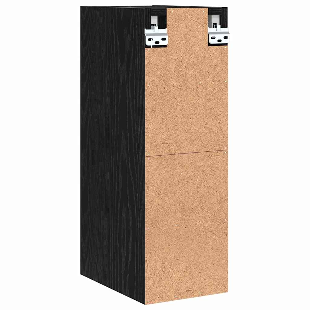 Armadio pensile Riga Rovere nero 20 x 29,5 x 60 cm 876646