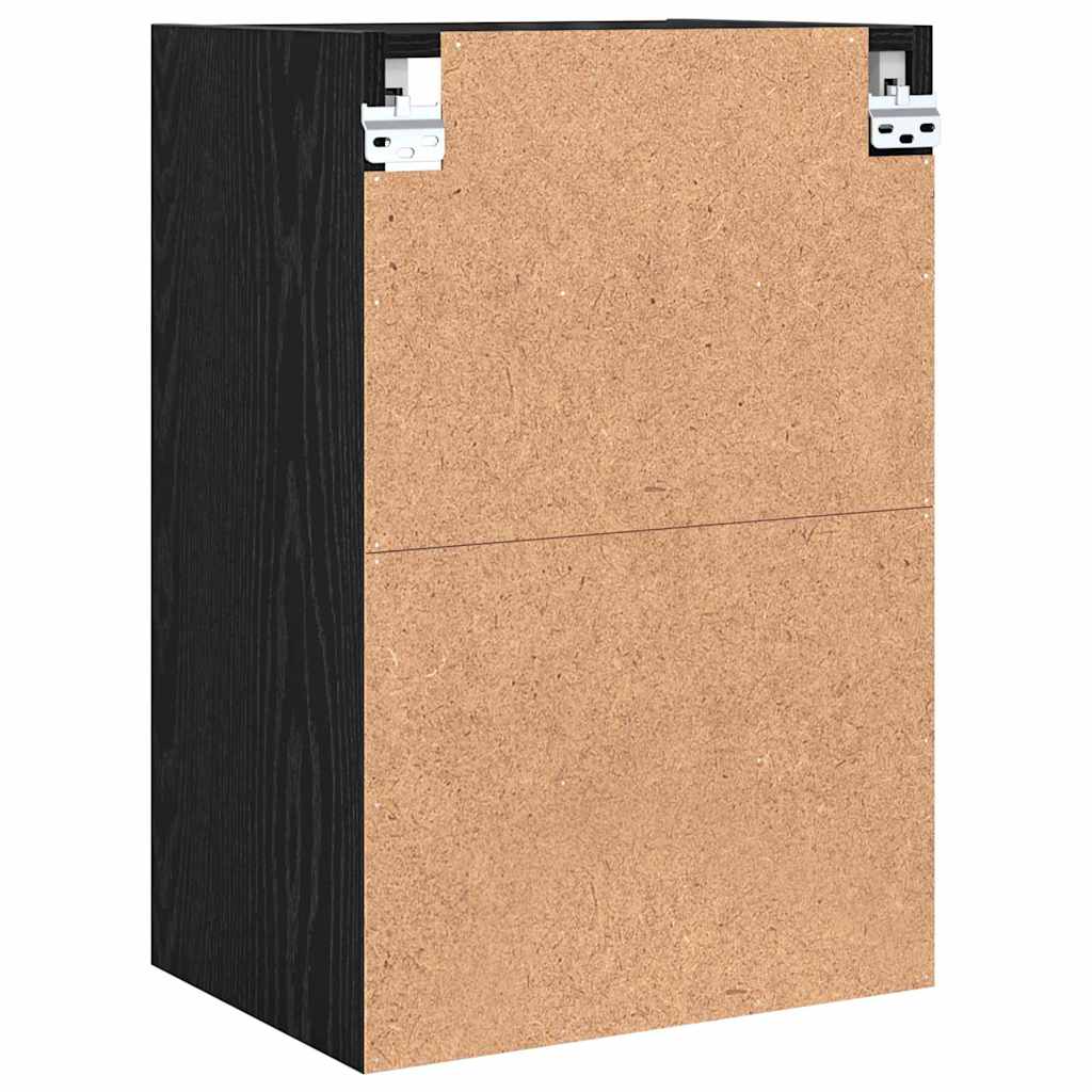 Armadio pensile Riga Rovere nero 40 x 29,5 x 60 cm 876648