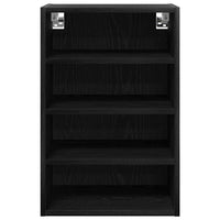 Armadio pensile Riga Rovere nero 40 x 29,5 x 60 cm 876648