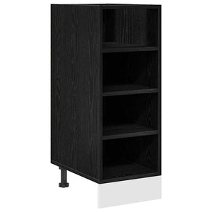Base per Cucina Riga Rovere nero 30 x 44,5 x 81,5 cm 876650