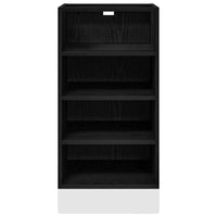 Base per Cucina Riga Rovere nero 40 x 44,5 x 81,5 cm 876651