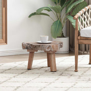 Comodino Marrone 40 x 40 x 25 cm Legno Recuperato Massello 42012359