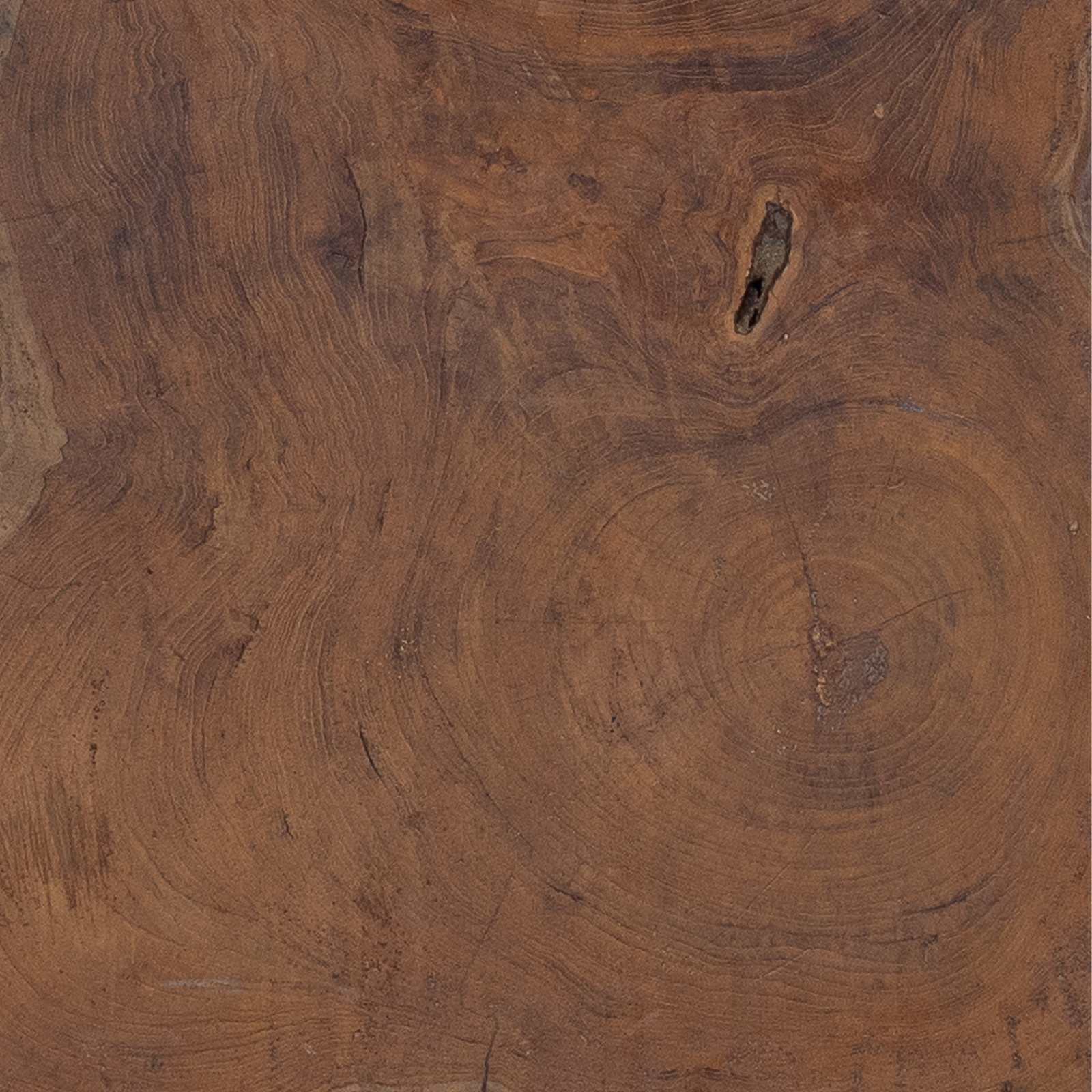 Gruccia Marrone 50 x 11 x 25 cm Legno di Mogano Massello 42012360