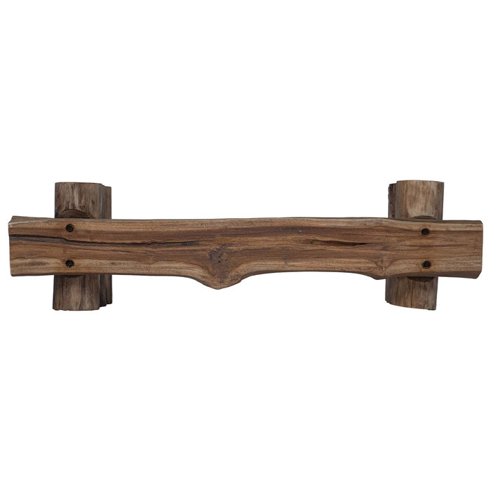 panchina Naturale 115 x 30 x 34 cm Legno di teak solido 42012361