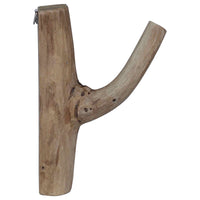 Gancio Marrone 4 x 4 x 14 cm Legno Recuperato Massello 42012377