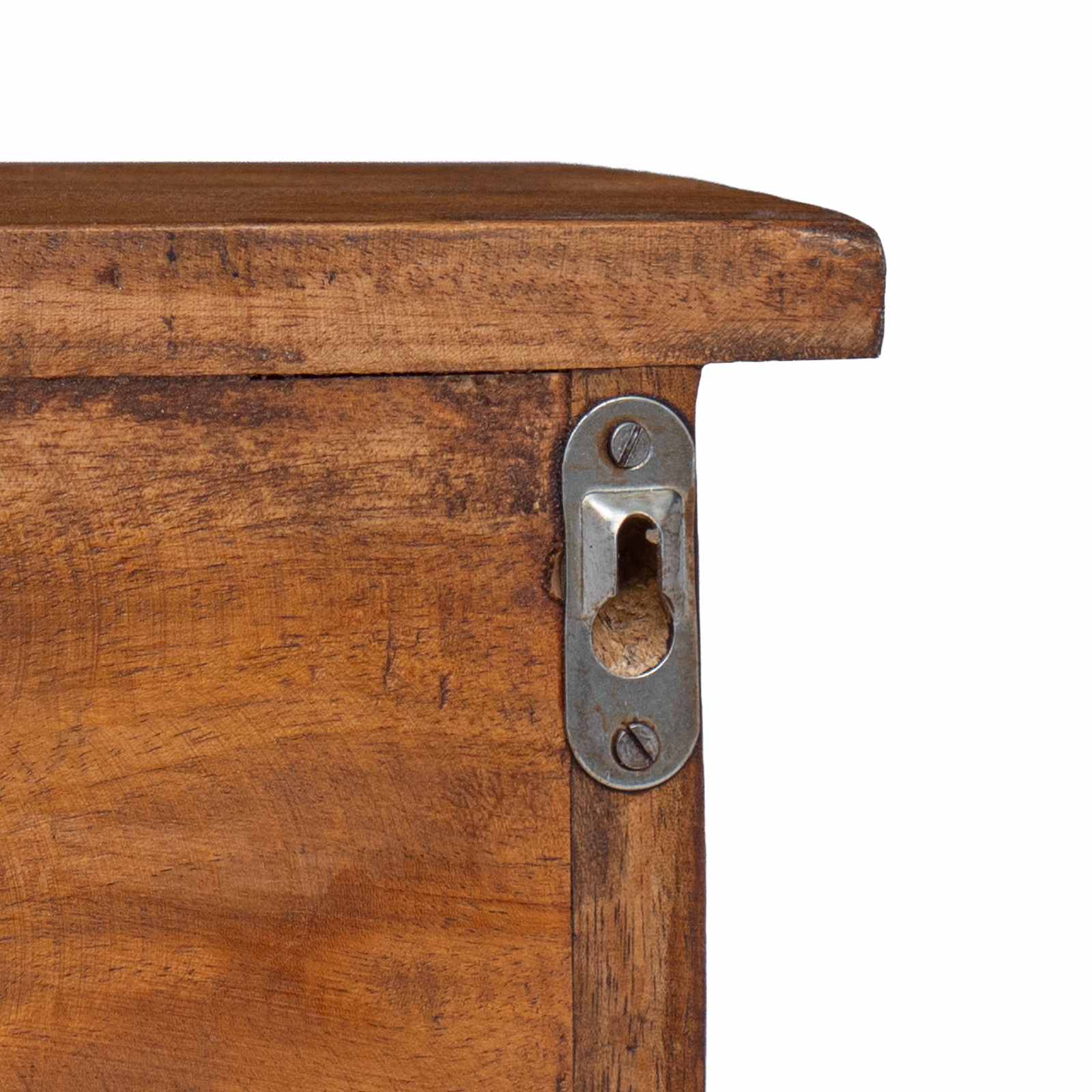 Gruccia Marrone 70 x 11 x 27 cm Legno di Mogano Massello 42012381