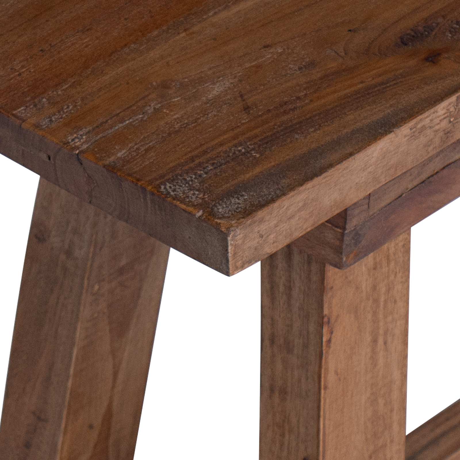 panchina Naturale 50 x 26 x 45 cm Legno di Mogano 42012394