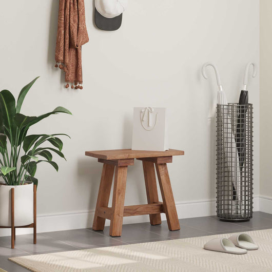 panchina Naturale 50 x 26 x 45 cm Legno di Mogano 42012394