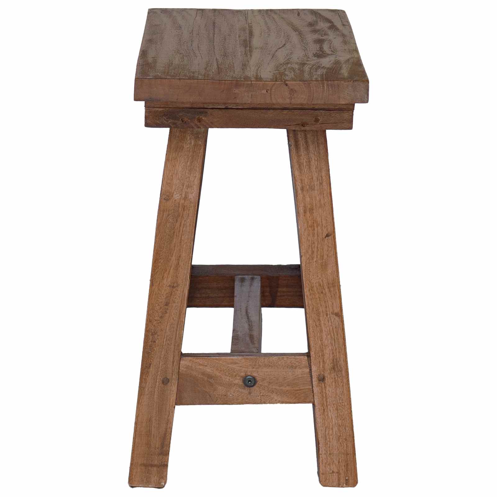 panchina Naturale 50 x 26 x 45 cm Legno di Mogano 42012394