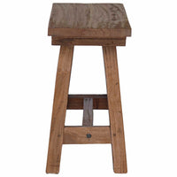 panchina Naturale 50 x 26 x 45 cm Legno di Mogano 42012394