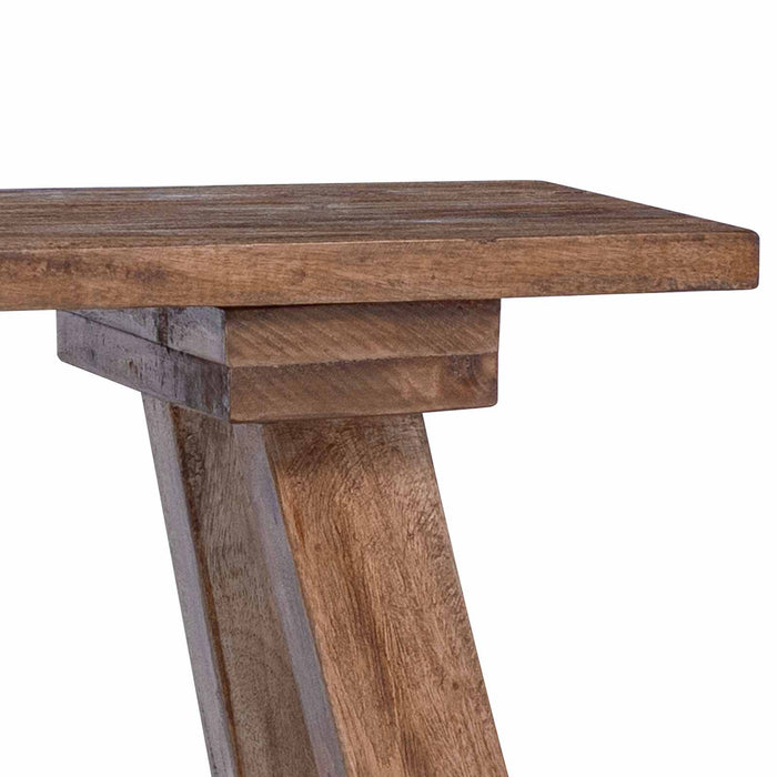 panchina Naturale 93 x 26 x 45 cm Legno di Mogano 42012395