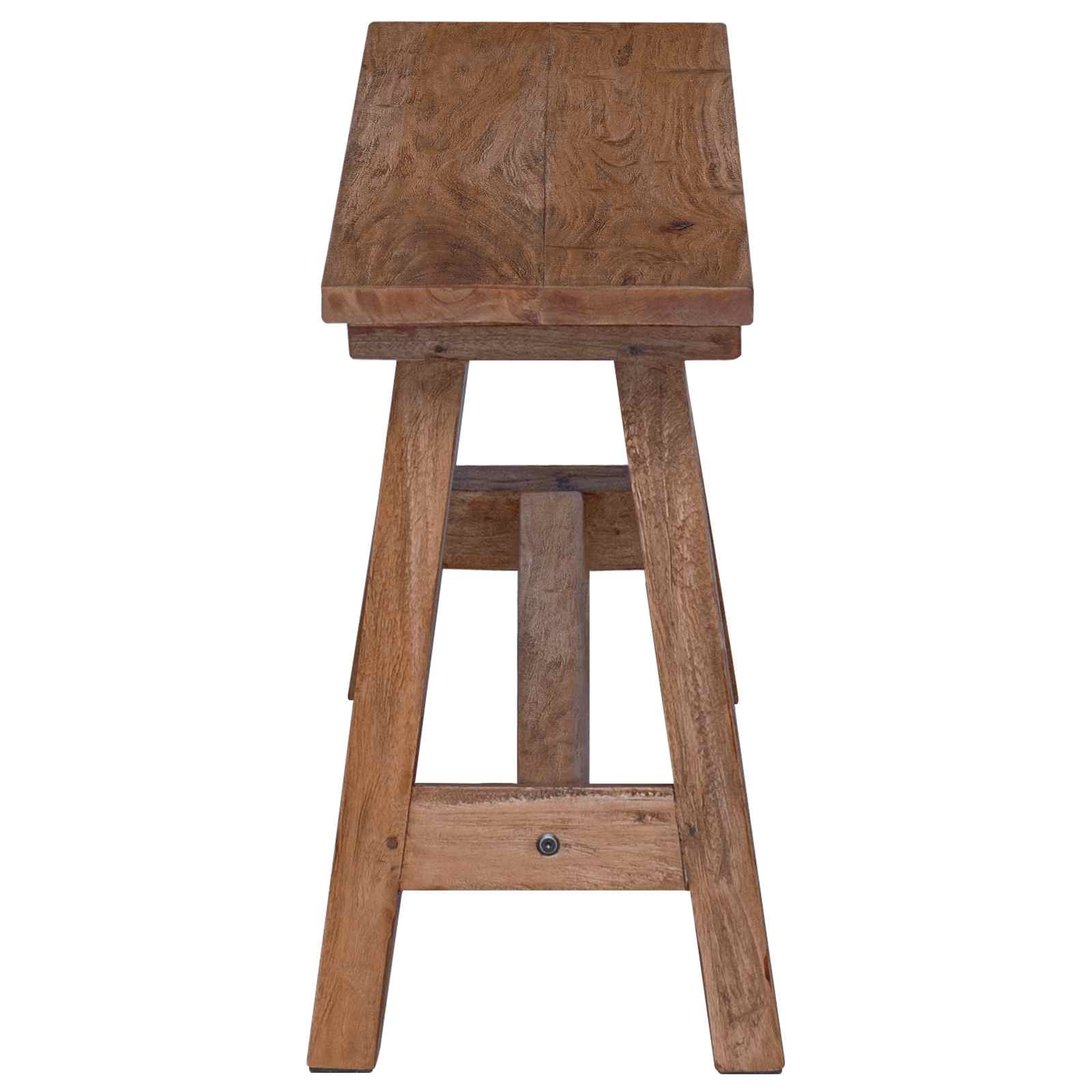 panchina Naturale 93 x 26 x 45 cm Legno di Mogano 42012395