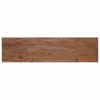 panchina Naturale 93 x 26 x 45 cm Legno di Mogano 42012395