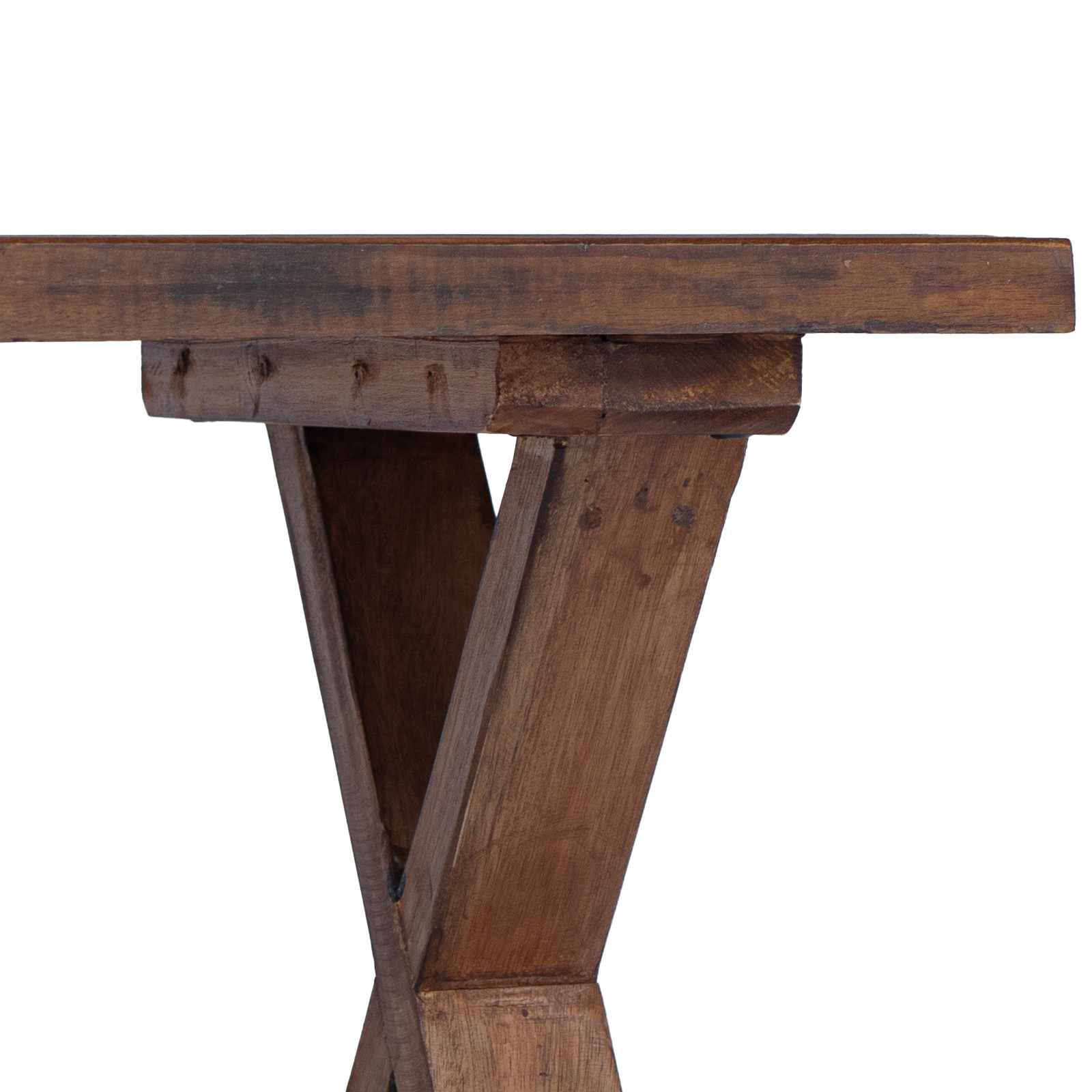 panchina Naturale 85 x 35 x 45 cm Legno massello di recupero 42012400