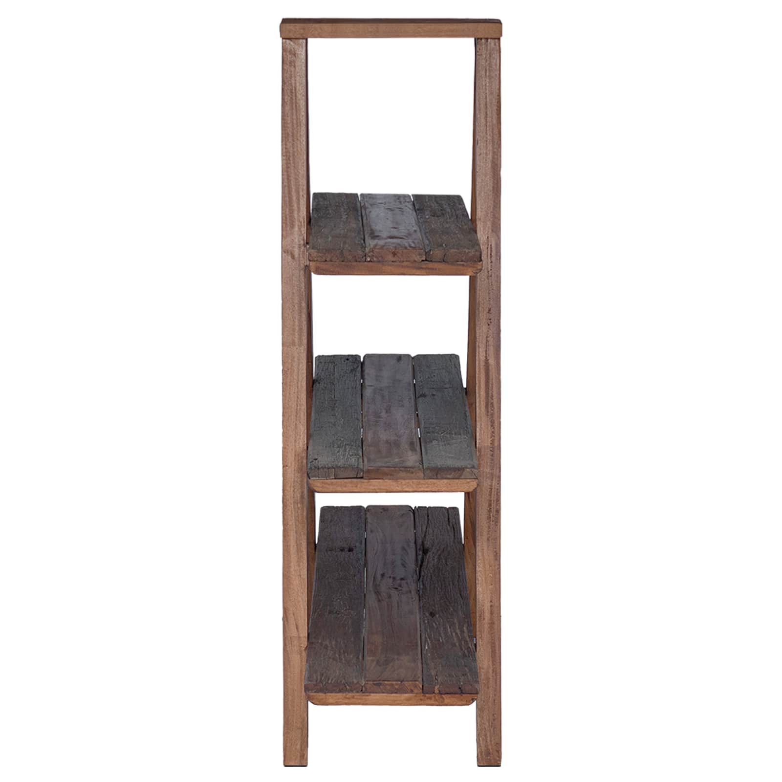 Scaffale pieghevole con lo scaffale Marrone 79.5 x 35 x 112 cm 42012404