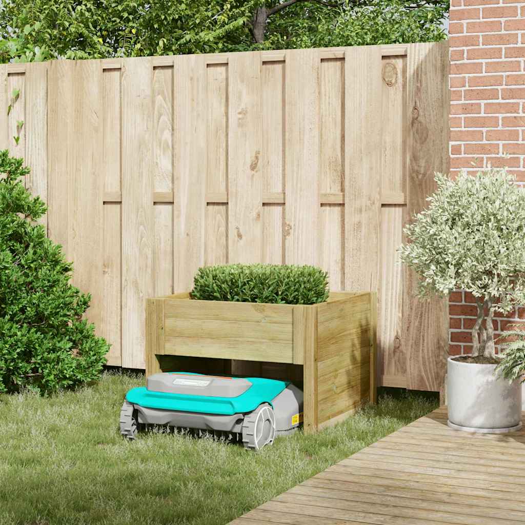 Garage per robot tagliaerba Marrone 73 x 67 x 56 cm 42013029