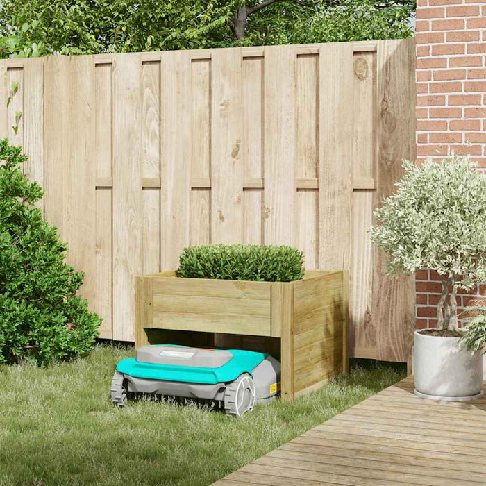 Garage per robot tagliaerba Marrone 73 x 67 x 56 cm 42013029