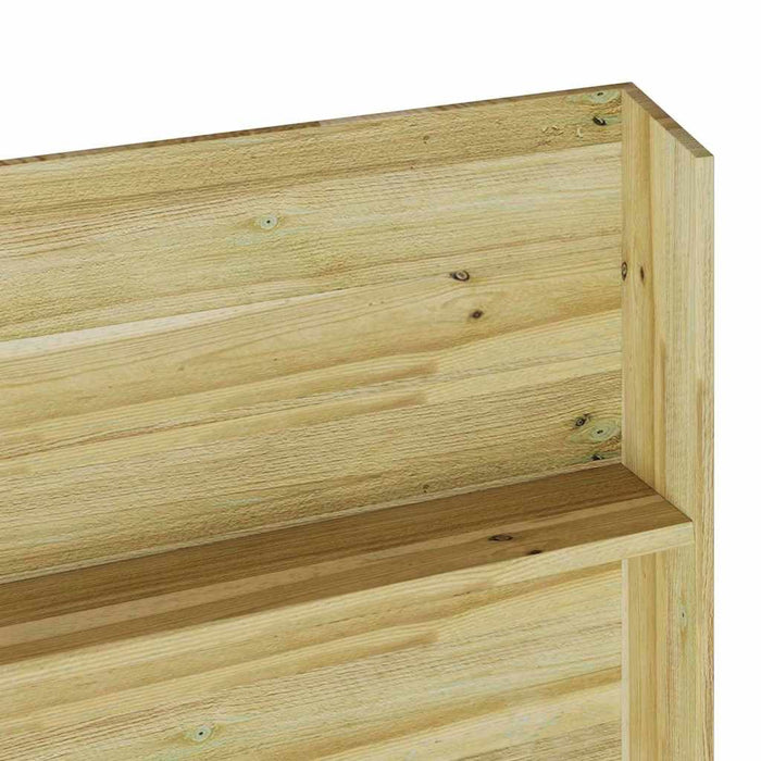 Stand per piante da giardino  a 5 livelli 90x15x180 cm in legno impregnato di pino. 42013031