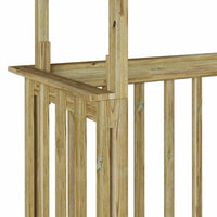 Casetta per barbecue Marrone 133.5 x 63 x 200 cm 42013037