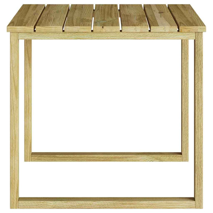 Tavolo per lettini , 50.5x50.5x46 cm, in pino impregnato. 42013039