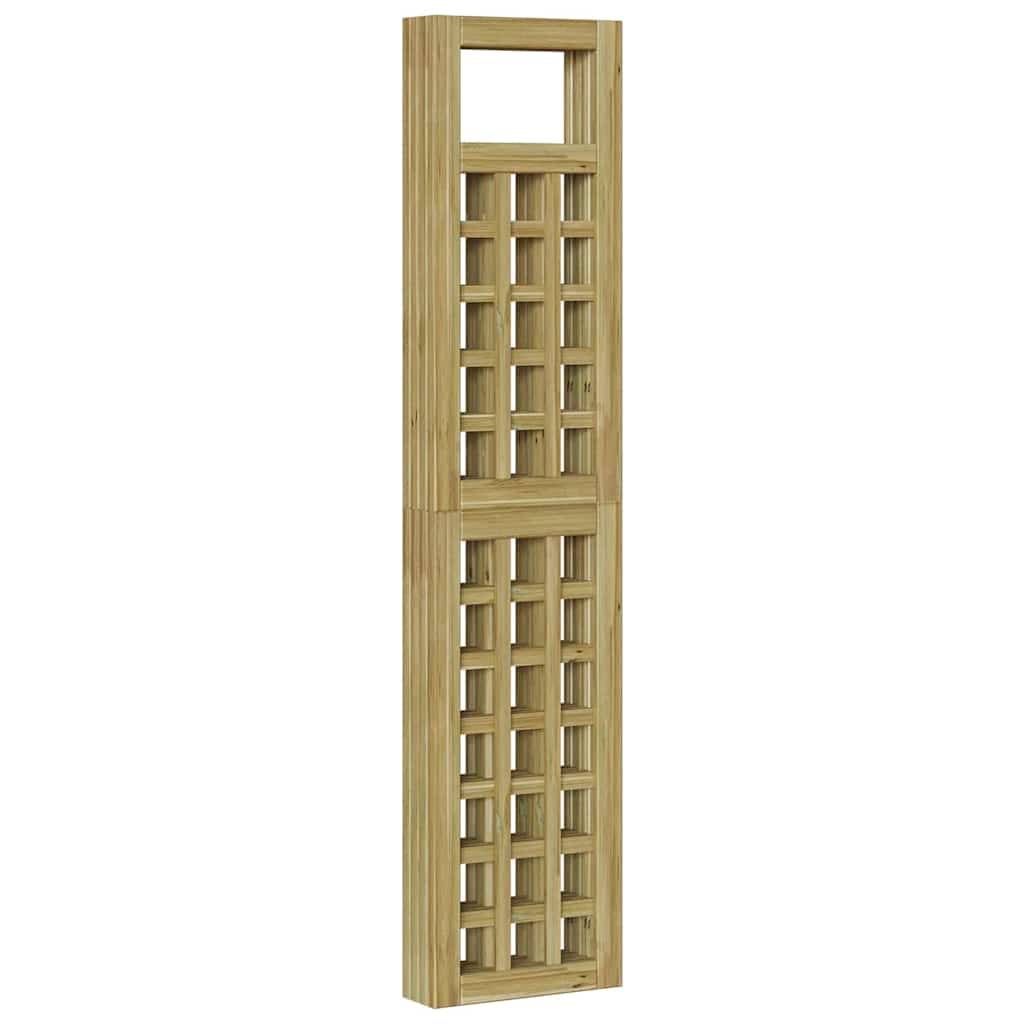 Schermo Privacy da Esterno  – 4 Pannelli in Legno di Pino Trattato 3385875