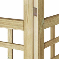 Schermo Privacy da Esterno , 6 Pannelli in Legno di Pino Trattato 3385877