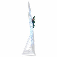 Renne LED 5 pcs Argento Tessuto 3385888